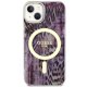 Guess iPhone 14 Case Leopard MagSafe, Pink