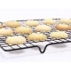 Ruhhy 24746 Metal Cooling and Icing Rack for Baking, 40x25 cm