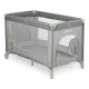 Ricokids RK-240 Travel Cot with Mattress and Bag, Grey/Mint