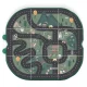 Nukido Nk-408 2-in-1 Toy Box and Play Mat, Green