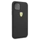 Ferrari Silicone dėklas telefonui iPhone 11 Pro Max, juodas