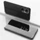 Flip Cover for Honor X7 / Honor Play 30 Plus Clear View Case, Black