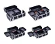 Makeup Case Box Cosmetic Bag Organizer - 30x20x25cm, Black