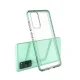 Spring Case Clear TPU Case for Samsung Galaxy A02s EU with Black Frame