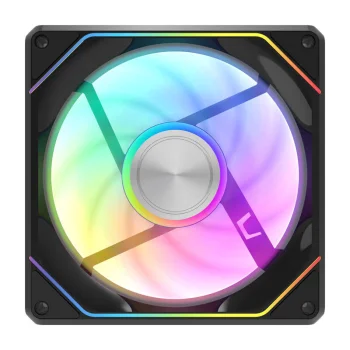 Darkflash Gauss G24 Computer Fan 120 mm ARGB PWM, Black