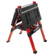 Holzmann WST100SOLID Folding Clamp Work Bench, 820 x 630 mm, Red / Black