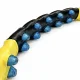 Hula Hoop Massager Wozinsky WHH-110 Segmented Blue-Yellow