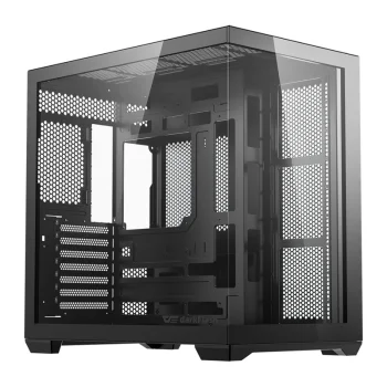 DarkFlash C280 Midi Tower Computer Case, Black