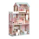 Ecotoys Large Dollhouse with Furniture, 106 cm