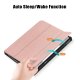 Lenovo Tab P11 Gen 2 (TB350FU) Trifold Stand PU Leather Hard Protective Cover Case, Rose Gold