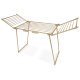 Massido Debora Folding Clothes Airer 19m, Gold