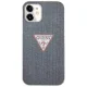 Guess iPhone 12 mini Case Jeans Collection, Navy Blue