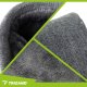 Trizand Warm Fleece Neck Warmer 20674, Unisex Tube Scarf, Grey