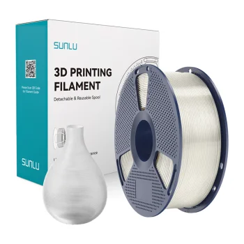 Sunlu PETG T 3D Printer Filament, Transparent
