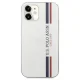 Apple iPhone 12 mini 5.4\'\' US Polo Tricolor Collection Case Cover (USHCP12SPCUSSWH), White
