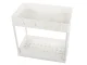 Pull-out Spice and Accessory Organizer, White