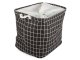 Large 90L Collapsible Laundry Hamper with Drawstring Closure and Handles