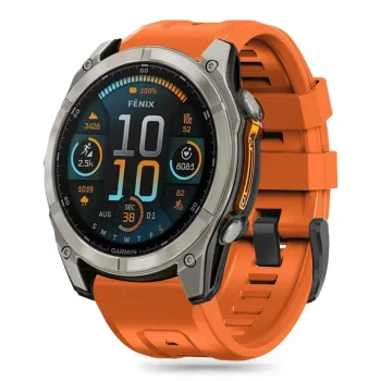 TECH-PROTECT SILICONE GARMIN FENIX 5S / PLUS 6S PRO 7S 8 (43 MM) ORANGE