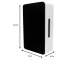 Wired Doorbell 230V 80 dB, Black