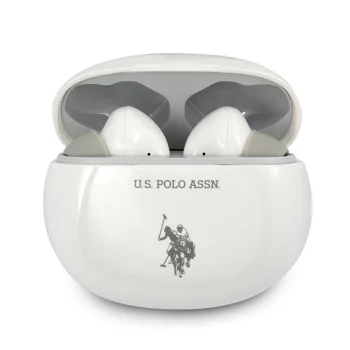 US Polo Assn. USTWS1WH TWS Bluetooth earphones, white