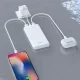 Dudao K10Pro Power Bank 20000mAh Dual USB 2.4A - White