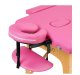 Folding Wooden Massage Table Komfort Activ Fizjo 2 Segmented, Pink