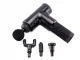 Wireless Massage Gun with 4 Attachments, Black