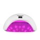 OCHO NAILS UV/LED Manicure & Pedicure Lamp X13 Plus 65 W, White (36 LED, Dual LED, with Timer & Red Light)