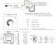 Touch Panel LED Dimmer T1 2-Channel 12-48V Glass Wall Controller