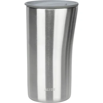 Alessi Buri Thermos Mug 0.33 L, Silver