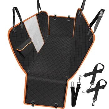 Petsi TR-1011 Universal Car Seat Cover for Dogs, Black
