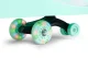 Ecotoys Kids Gravity Ride-On Car with LED Wheels, Green