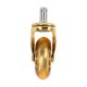 Activeshop Roll Speed Stool Wheels Set (5 pcs), Gold