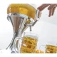 Ruhhy 00022799 Beverage Dispenser with Ice Container 3.5L