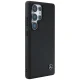 Mercedes Leather Horizontal Debossed Curves MagSafe Case for Galaxy S25 Ultra, Black