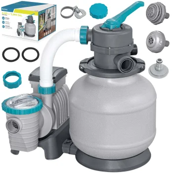 Bestway 58499 smėlio filtravimo siurblys baseinui, 8327 l/h