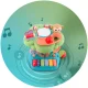 Ricokids 781600 Educational Tree Toy with Melodies