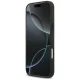 Mercedes Leather Large Laurel Leave MagSafe Case for iPhone 17 Pro Max Anthracite