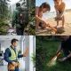 Waterproof Handheld Metal Detector Pinpointer with LED Flashlight
