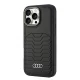 Audi iPhone 16 Pro Max Case Synthetic Leather MagSafe, Black