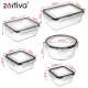 Zortiva 12-Piece Food Storage Container Set