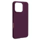 Silicone Case Etteri Silicone Mag for iPhone 16 Pro Max 6.9\", MagSafe, Dark Cherry
