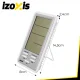 Izoxis Weather Station with Thermometer and Hygrometer, 14.5x8x2.4cm