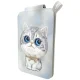 Nimmy New Big-Eye Cute Pets 2.0 Cat Magnetic Wallet & Phone Stand, Grey