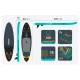 Neo-Sport Aquasurf 10.6 SUP Board, 320x84x15 cm (170207)
