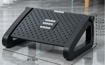 Ergonomic Under Desk Footrest for Home and Office