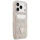 Guess iPhone 17 Pro Case 4G Double Card Triangle, Pink