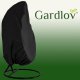 Gardlov Protective Cover for Single Garden Chair, Black