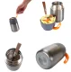 Food Thermos with Folding Spoon, 650 ml