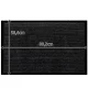 Ruhhy 22055 Doormat, 60x90 cm, Black/Grey